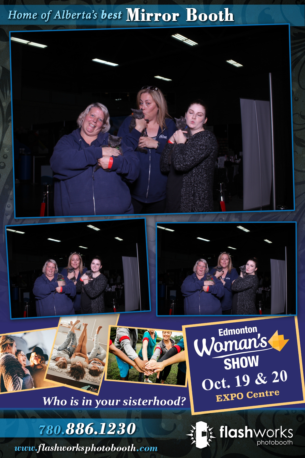Fall Edmonton Woman's Show | View more photos from the event at gallery.flashworksphotobooth.com/u/FlashworksPhotoboothInc/Fall-Edmonton-Womans-Show-0